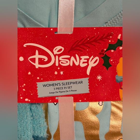 NWT Disney Winnie the Pooh 3-Piece Pajama Set - Picture 2 of 6